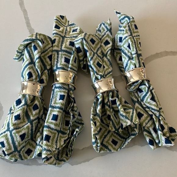 Dinner Napkin Set 4x - Picture 1 of 6